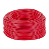 Rollo de 100 m de cable THHW-LS rojo